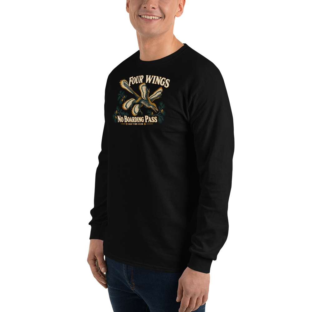 Four Wings. No Boarding Pass. Long Sleeve, alternate supplier view 4