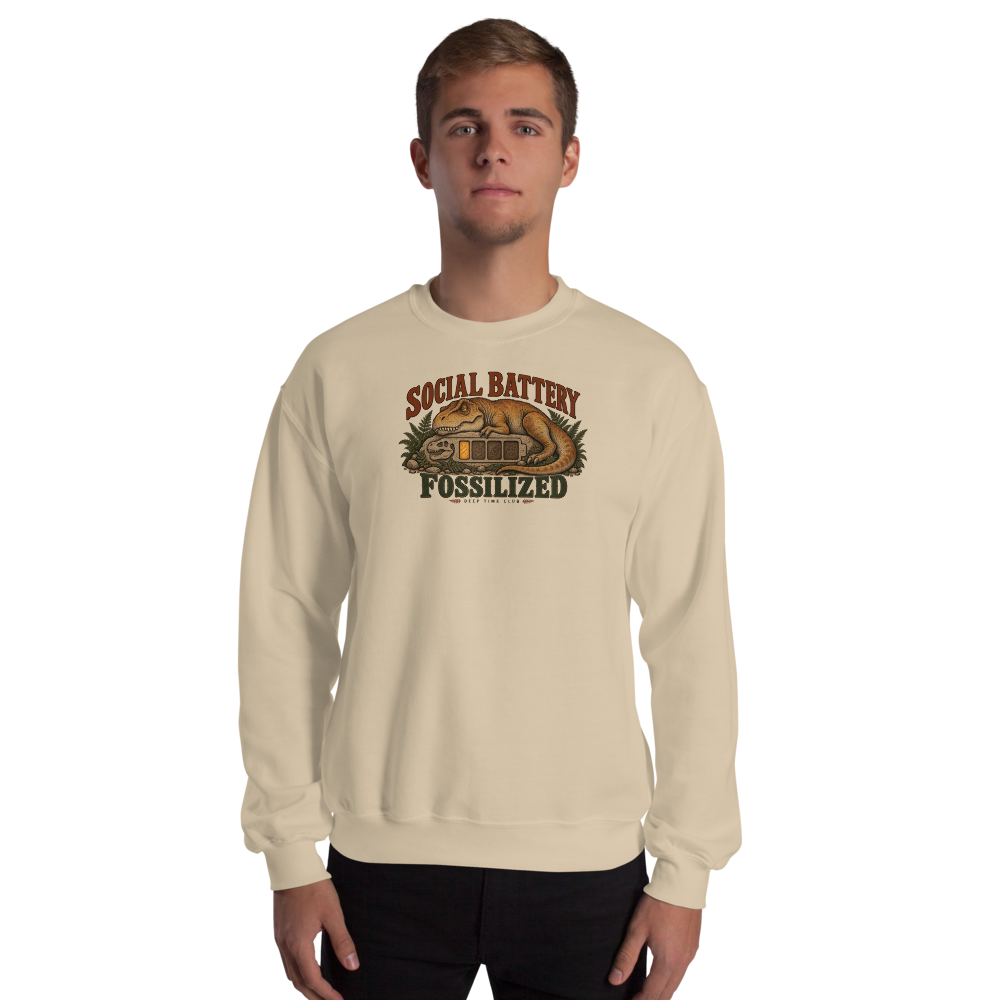 Social Battery: Fossilized Sweatshirt, alternate supplier view 1