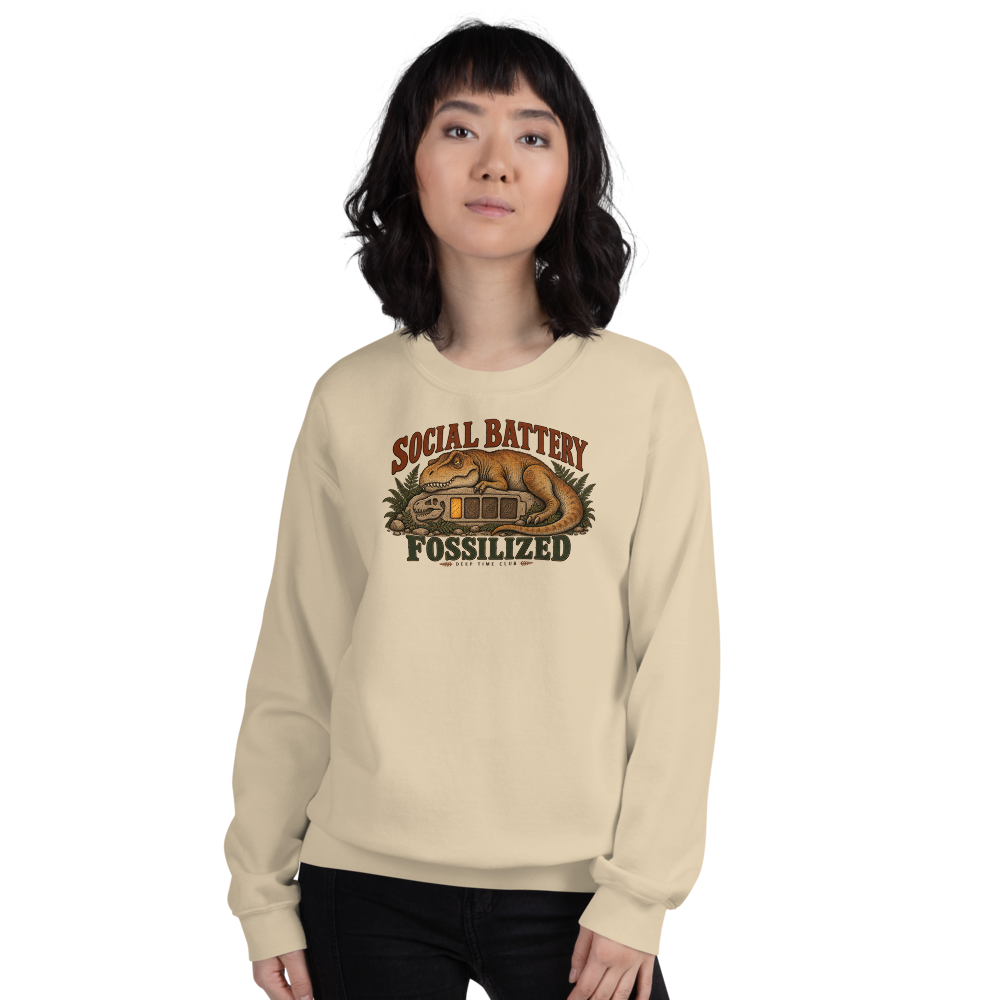 Social Battery: Fossilized Sweatshirt, alternate supplier view 2