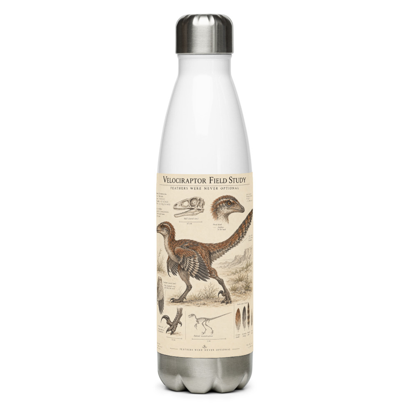Model showing Deep Time Field Crew Water Bottle